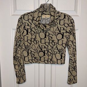 Pretty Angel Fashion‎ Cowl Neck Small/Medium Soft Crop Pullover